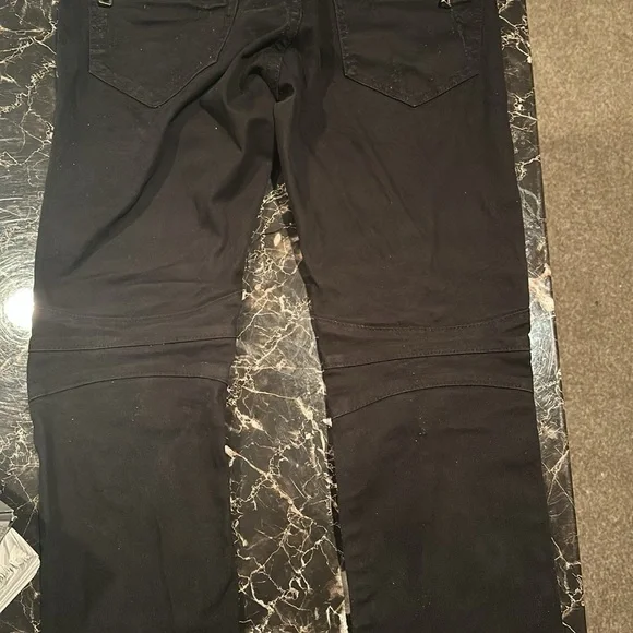 BALMAIN BIKER JEANS